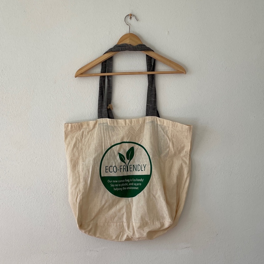 Eco Friendly Tote Bag Cotton Natural - Picture 12 of 13